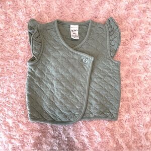 Carters Baby Olive Green Vest